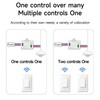 Cerhot Self Powered Wireless Light Switch Kit Remote Light Switches