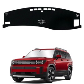 IIKSDII Dashboard Cover Mat for Hy-undai Santa Fe 2024 2025 Accessories Dash Cover Dash Mat Sunshade Glare UV Rays Protector