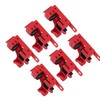 6Pcs Circuit Breaker Lockout Bundle Grip Style Standard Lock Tag