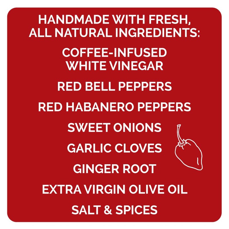 Queen Majesty Red Habanero & Black Coffee Hot Sauce, 5