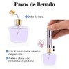 Mini Atomizador Perfume Recargable,5 ml Dispensador de Perfume Aluminio Portátil,4pcs