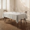 Home Direct Large Rectangular Fabric Tablecloth 140x200cm 55"x78" Cream