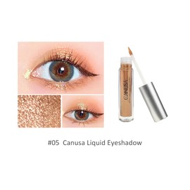 Canusa Liquid Glitter Eyeshadow | Long Lasting | Liquid-type | Quick-Drying | glitter eyeshadow that shimmers like shattered glass in every angle | 2g/0.07 Fl Oz (Camel)