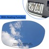 Odyssey Passenger Side Heated Mirror Glass Compatible with Honda Odyssey