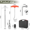 NPFVKSA 8”Heavy Duty Camping Tent Stakes 20 Pieces,Heavy Duty Tent