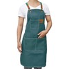 crazy bean BBQ Apron for Men Women Adjustable Work Apron