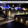 Outdoor Solar Power Waterproof Lights Imitation Stone Lamp Garden Lawn
