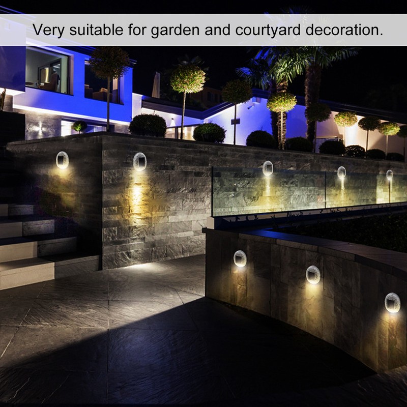 Outdoor Solar Power Waterproof Lights Imitation Stone Lamp Garden Lawn