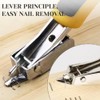 2PCS Staple Removers Heavy Duty Staple Remover Tool Strength Staple