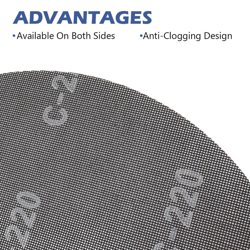 HUAALIUCHE 17" Sanding Screen Discs - Mesh Floor Sanding Screen