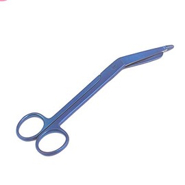OdontoMed2011® Lister Bandage Scissors 7.25" Full Blue Color Stainless Steel 7 1/4" Bandage Shears