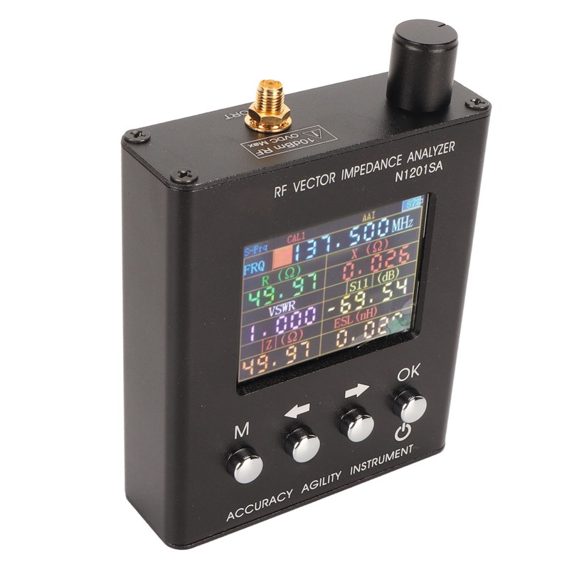 N1201SA RF Antenna Analyzer 34.375MHz Vector Impedance Portable SWR Antenna