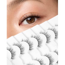 Natural Lashes Natural Eyelashes Short Eyelashes Natural Look False Eyelashes Wispy Eye Lashes Small Lashes Fake Lashes K28