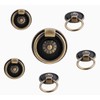 Headsitg 6 Pcs Antique Drawer Pull Ring Cabinet Ring Handle