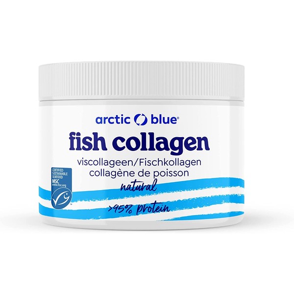 Arctic Blue Marine Collagen Powder - 150g - Pure Arctic Fish Collagen with Collagen Hydrolyzate - MSC Certified - No Flavour