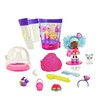 Sugar Surprise Collectible Dolls, 10 Surprise Pieces, Reusable Fluff &