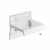 Sliding Door Fitting SLID'UP 160, 170, 190 Mounting Brackets, Pack
