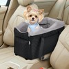 SlowTon Console Dog Car Seat - Portable Center Dog Car
