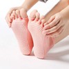 B-shaped polka dot yoga socks, Pilates socks, toe socks, toe socks / B잔도트요가양말 필라테스 삭스 토삭스 발가락양말