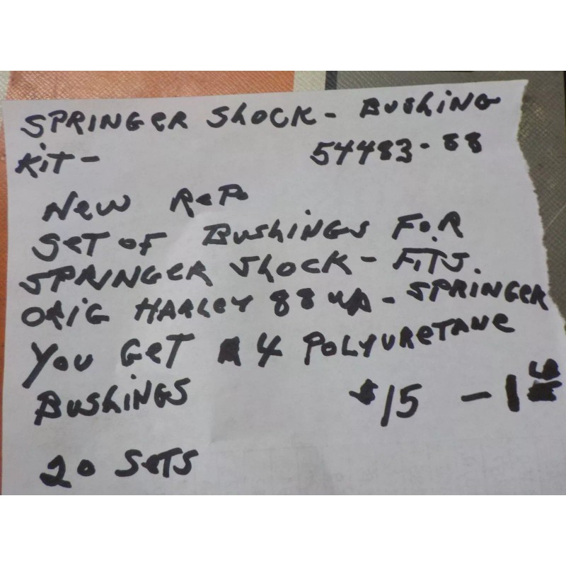 KCINT Springer Shock, Bushings Kit, 54483-88