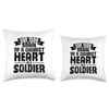 Bomb Disposal Explosive Ordnance Disposal Specialist Throw Pillow