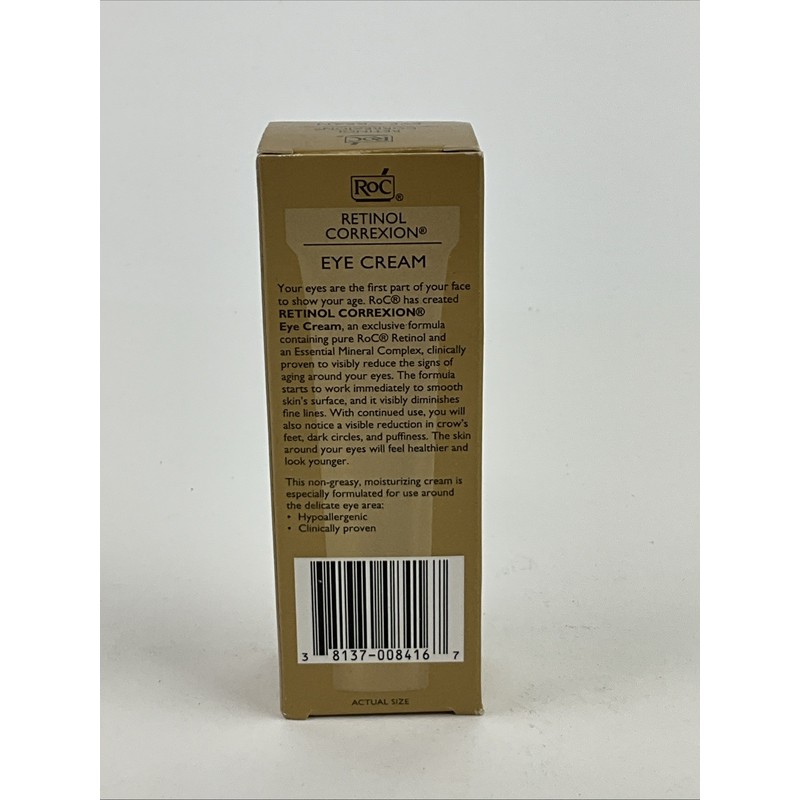 RoC Retinol Correxion Eye Cream - 0.5oz New