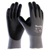 MaxiFlex Ultimate 34-874 Nitrile Foam Palm Coated Work gloves -