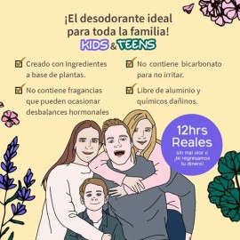 Kit De 3 Desodorantes Naturales Unisex Kobol                                                                                                          