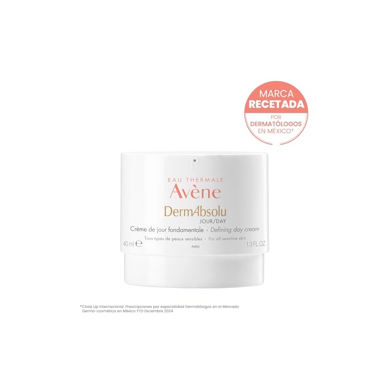 AVENE, DermAbsolu Crema de Día Reafirmante, Cuidado Antiedad, Para Piel
