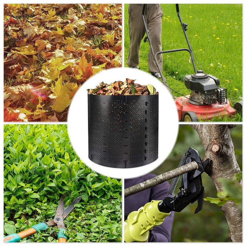 YUEWO 220 Gallon Compost Bin Outdoor Expandable Outdoor Composter for