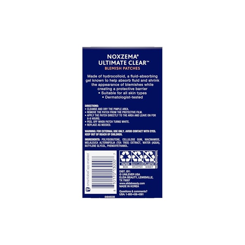 Noxzema Hydrocolloid Acne Treatment Blemish Patches