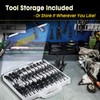 Nut Driver Set, 55PCS Impact Driver Bit Set, Deep Magnetic