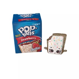 Moose NEW Shopkins Real Littles Super Mystery Glitter Box Strawberry Pop Tart