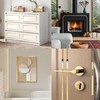 Gold Metalized Mirror-Like Finish Molding Trim, Peel and Stick Strip