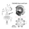 7384691 7286039 Water Softener Motor and Cam Gears Kit for