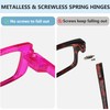 Eyekepper Metalless Screwless Spring Hinge Reading Glasses for Women -