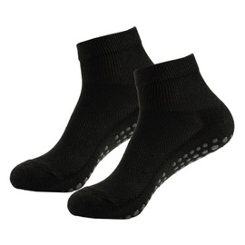 Amy Coulee Non-Slip Socks with Anti-Fall Protection, Breathable, Loose Fit, Elderly Care, No Tightness, Stretchable, Easy to Wear, Men's and Women's, for Swelling, 22.5–27cm, L