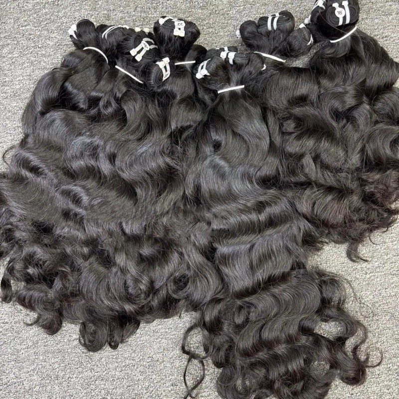 Vietnamese Raw Hair Bundles Custom Curl Unprocessed Raw hd Lace