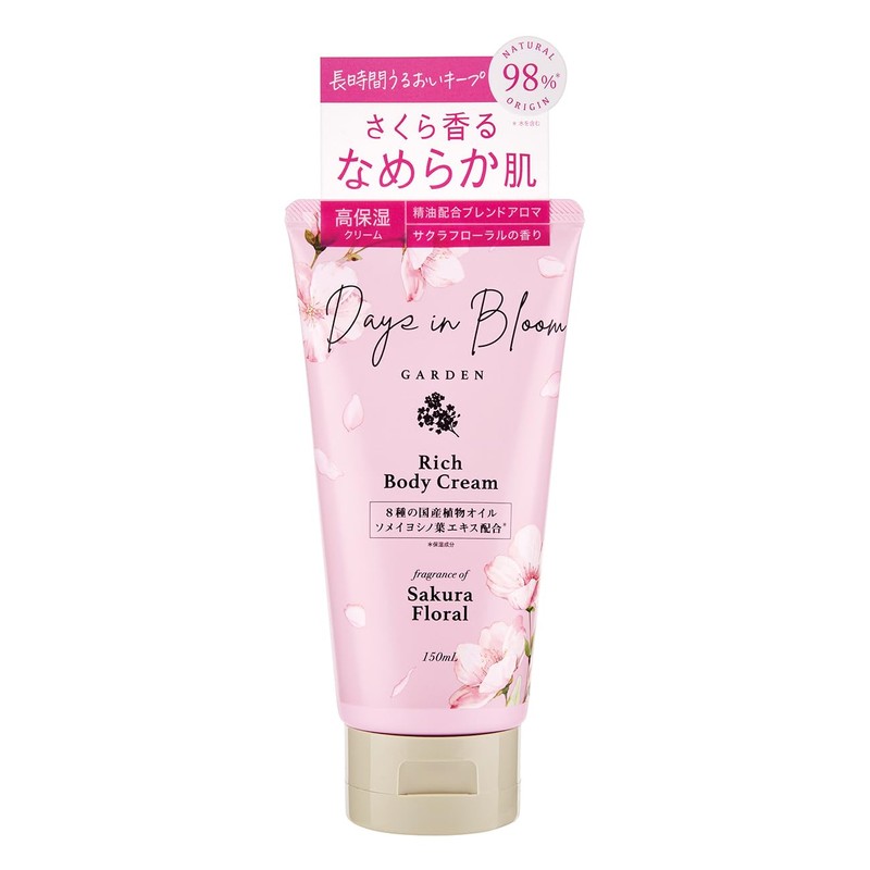Days Inn Bloom Garden Body Cream, 5.3 fl oz (150