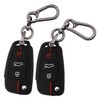 ERMWALR Full Car Key Case, black/black