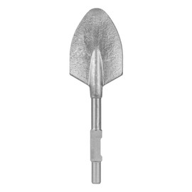 XtremepowerUS 1-1/8" Hex Shank 5" Shovel Width Construction Clay Spade Scoop Shovel Bit for Electric Demolition Jack Hammer w/Carrying Case