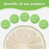 Haomly Freeze-dried Seedless Lime Slices,2.8oz(80g),Dehydrated Limes for Cocktails,Tea, Snacking, Baking,