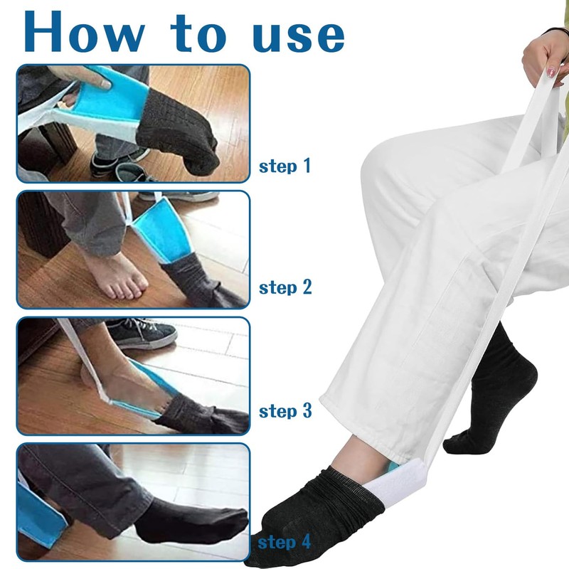 Sock Aids for Putting Socks On and Off Helper |