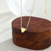 DIFOMI Gold Heart Necklace for Women, Dainty 14K Gold Plated