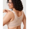 DELIMIRA Women's Front Closure Bras Posture Full Coverage Plus Size