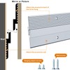 Apragaz French Cleat Hanger-Heavy Duty Picture Hanging Kit for Wall-Support