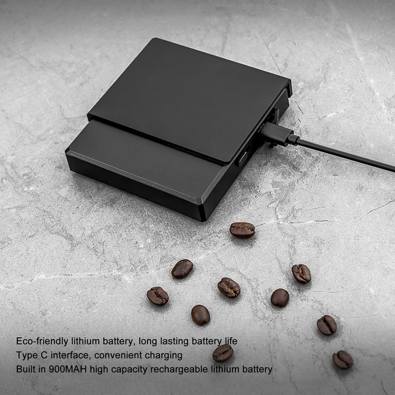 PenRux Báscula Digital de Café con Temporizador, 0.1g Alta Precisión