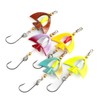 Machilea 2025 Neue Twist Spoon Forelle UV-Aktiv (4g) 5cm Twister