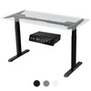 AIMEZ0 Dual Motor Sit Stand Desk Adjustable Electric Standing Desk