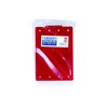 Laser 2789 Socket Rail Rack - Small, Red